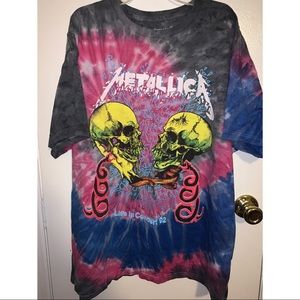 Tie Dye Metallica T-shirt